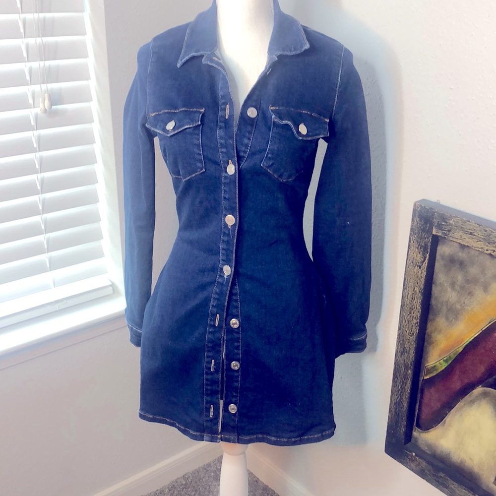 Denim dress